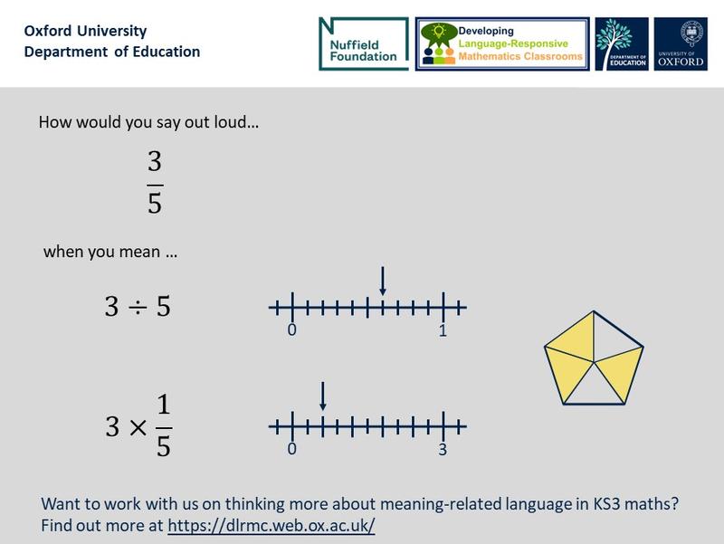 how would you say three fifths depending on the meaning you wanted to convey?